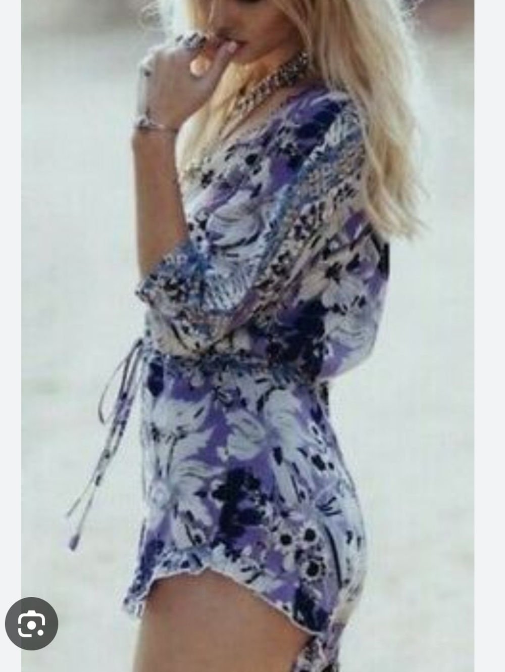 Raga Anthroplogoie Boho Wanderlust Romper